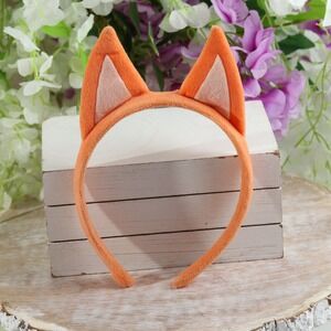 Bingo Orange Plush Fox Ear Headband Costume Cosplay Animal Ears